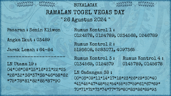 Prediksi Vegas Day